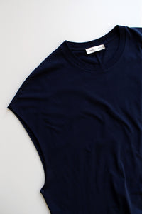 muscle t-shirt - navy blue - Commun des Mortels