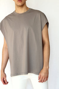 muscle t-shirt - concrete - Commun des Mortels